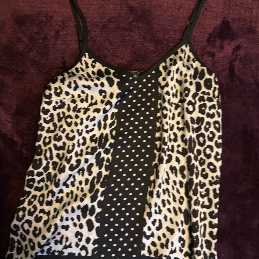 Vintage Leopard Print Express Women's Top